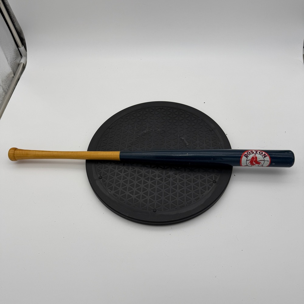 Vintage 1997 Boston Red Sox MLB Mini Souvenir Baseball Bat E.W. Hannas 18 Inch